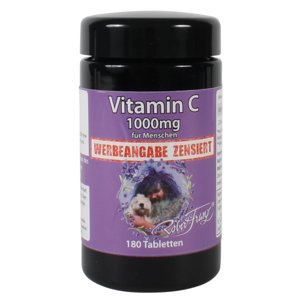Robert Franz - DOGenesis Vitamin C 1000 mg (180 Tabs) MHD abgelaufen